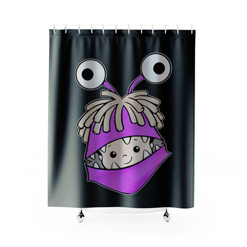 Boo Monsters University Shower Curtain