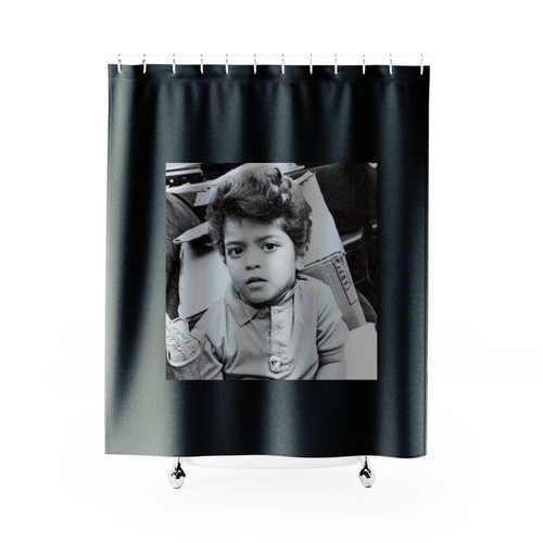 Bruno Mars Kids Shower Curtain
