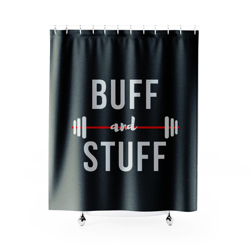 Buff And Stuff Shower Curtain