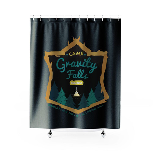 Camp Gravity Falls 1 Shower Curtain