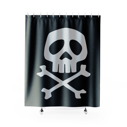 Captain Harlock 80's Glenn Danzig Misfits Shower Curtain