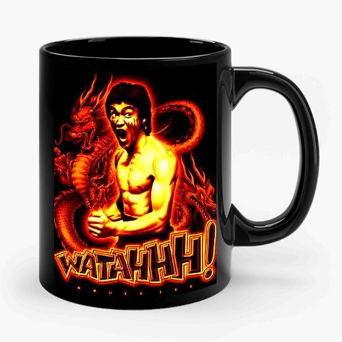 Bruce Lee Watahhh Ceramic Mug