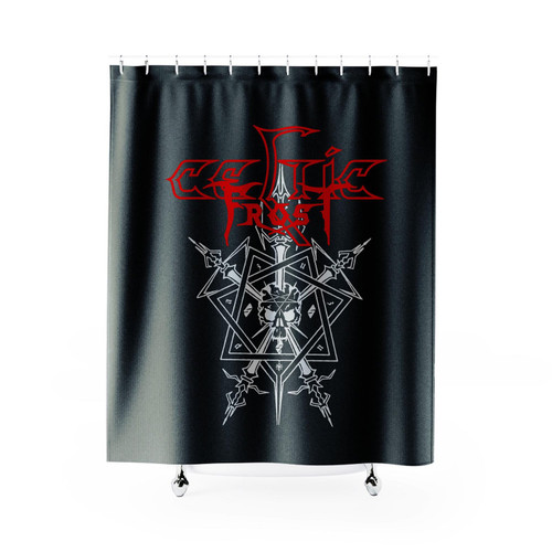Celtic Frost Morbid Tales 1984 Album Cover Shower Curtain