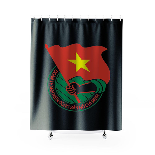 Communist Youth Union Shower Curtain