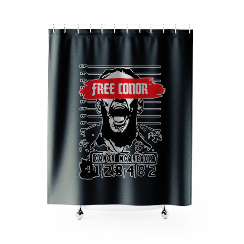 Conor Mcgregor Parody Free Conor Mma Fighter Fan The Notorius Shower Curtain