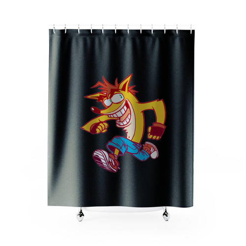 Crash Bandicoot Shower Curtain