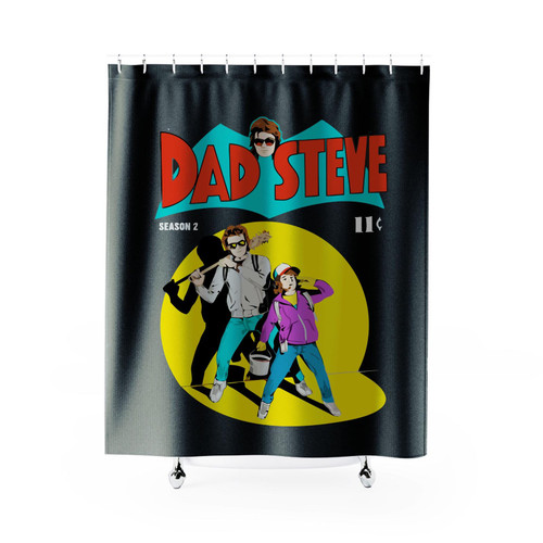 Dad Steve Shower Curtain