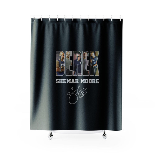 Derek Shemar Moore Shower Curtain