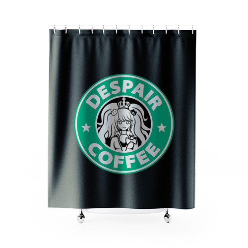 Despair Coffee Logo Shower Curtain