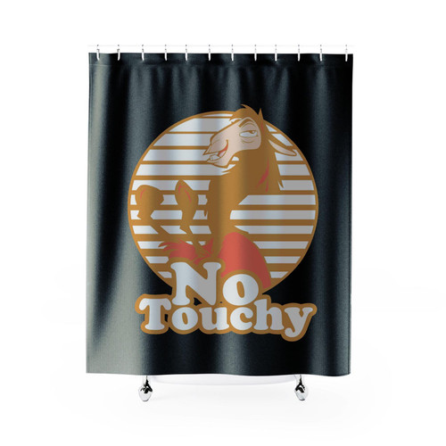 Disney Emperor's New Groove Kuzco Llama No Touchy Shower Curtain