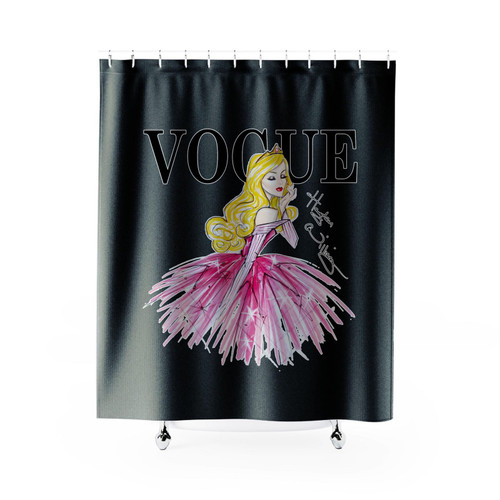 Disney Princess Sleeping Beauty Vogue Shower Curtain
