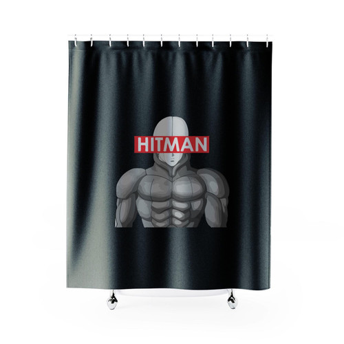 Dragon Ball Super Hit Character Hitman Shower Curtain