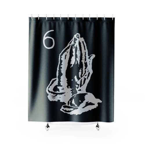 Drake Praying 6 Shower Curtain