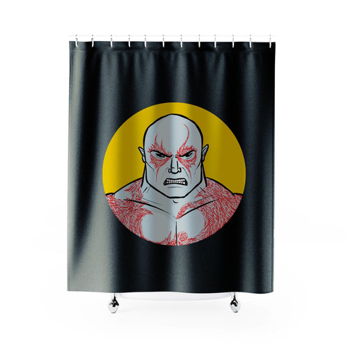 Drax Marvel Avengers Infinity War Guardians Of The Galaxy Shower Curtain