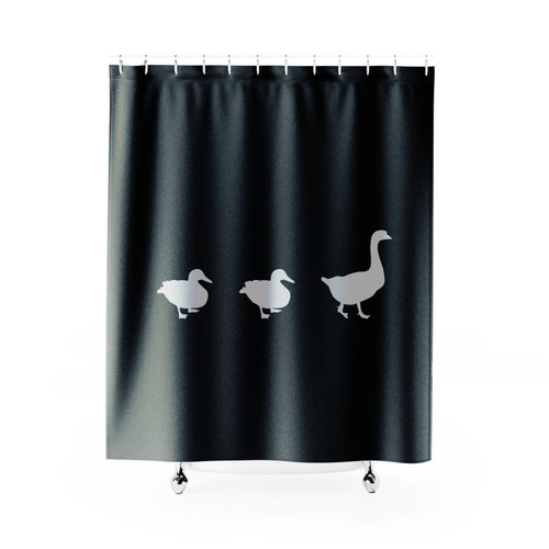 Duck Duck Goose Duck Deer Buck Goose Hunting Hunt Geek Shower Curtain