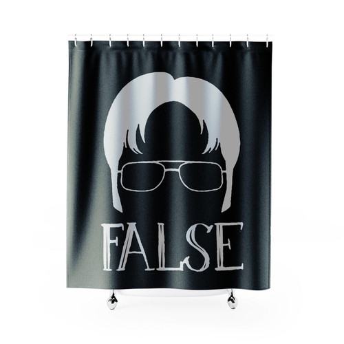 Dwight Schrute False Shower Curtain