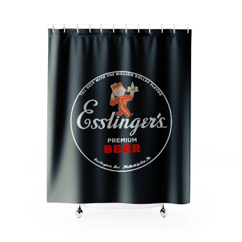 Esslinger's Premium Beer Vintage Beer Shower Curtain