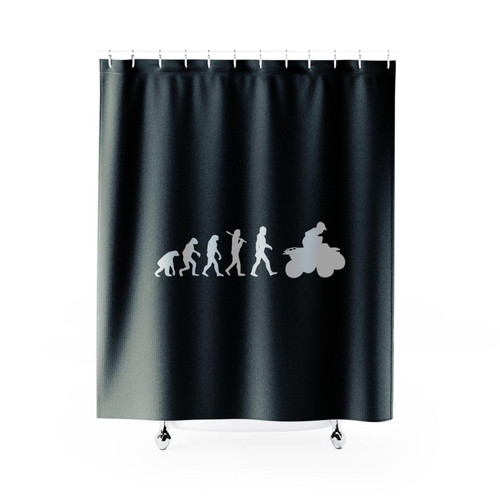 Evolution Four Wheeler Atv Racing 4 Wheeling Shower Curtain