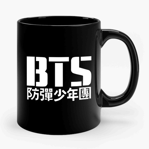 BTS Kpop Boy Logo Ceramic Mug