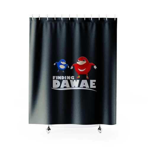 Finding Dawae Ugandan Knuckles Shower Curtain