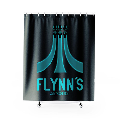 Flynns Arcade Shower Curtain