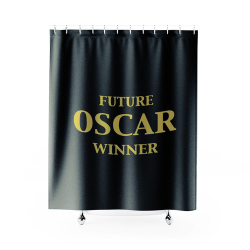 Future Oscar Winner Funny Shower Curtain