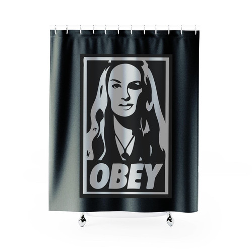 Game Of Thrones Obey Cersei Lannister Shower Curtain
