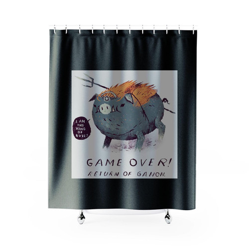 Game Over! Return Of Ganon The Legend Of Zelda Shower Curtain