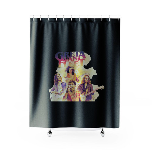 Greta Van Fleet Shower Curtain