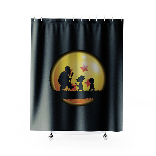 Hakuna Matata Kame Goku Muten Roshi Dragon Ball Shower Curtain
