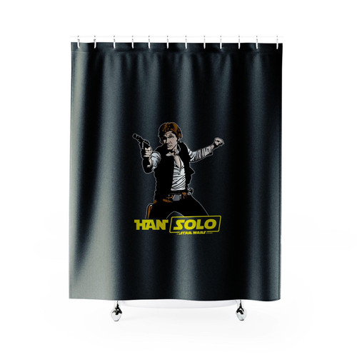 Han Solo Star Wars Story Movie New 2018 Shower Curtain