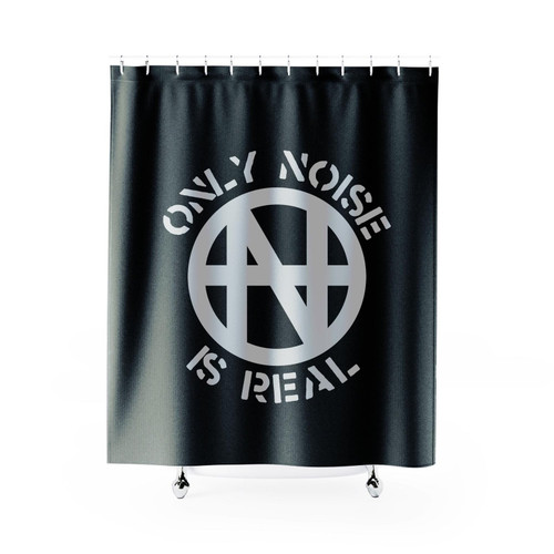 Hanatarash Only Noise Is Real Shower Curtain