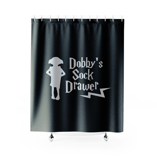Harry Potter Dobby Sock Drawer Shower Curtain