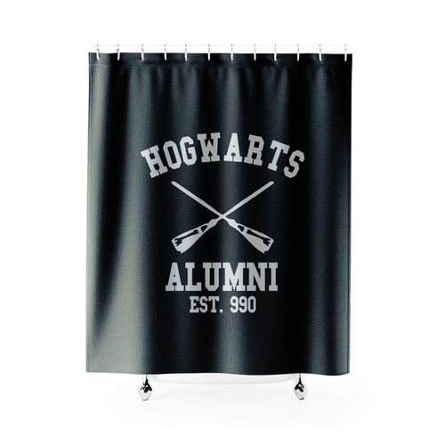 Hogwarts Alumni Est 990 Shower Curtain