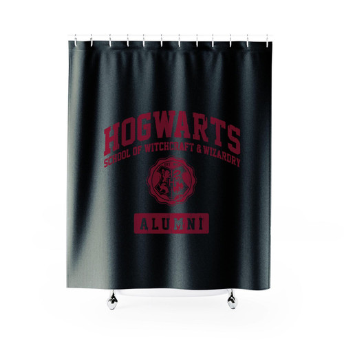 Hogwarts Alumni Hogwarts Shower Curtain
