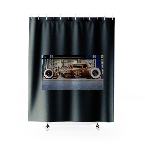 Hot Rod Cars Shower Curtain