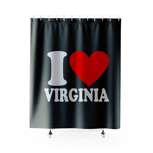 I Love Virginia Shower Curtain