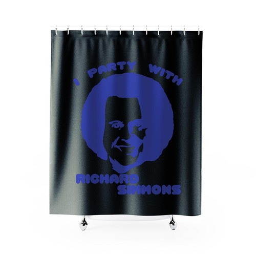 I Party With Richard Simmons Shower Curtain