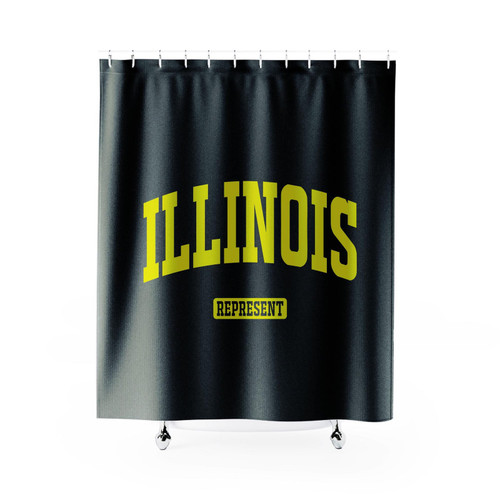 Illinois Represent Shower Curtain