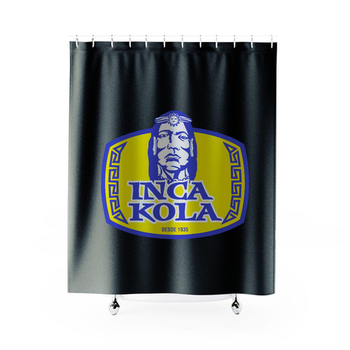 Inca Kola Peru Golden Kola Bubblegum Shower Curtain
