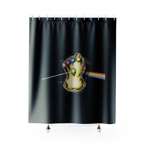 Infinity War Pink Floyd Shower Curtain