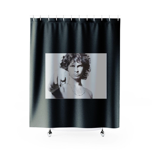Jim Marrison Hand Code Shower Curtain