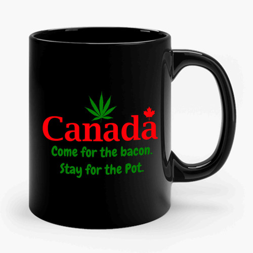 Canada Cannabis Ceramic Mug