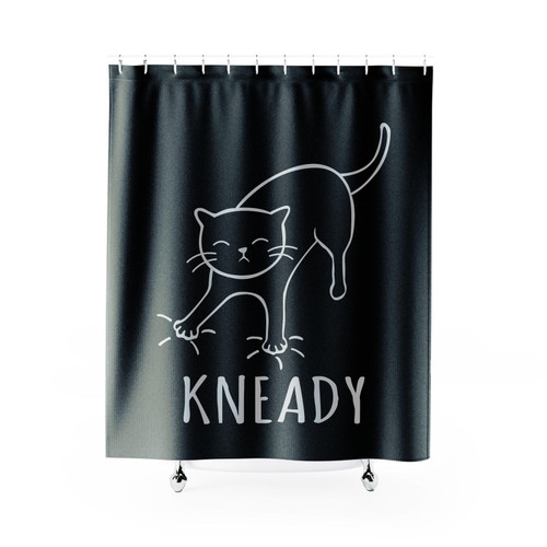 Kneady Cat Shower Curtain