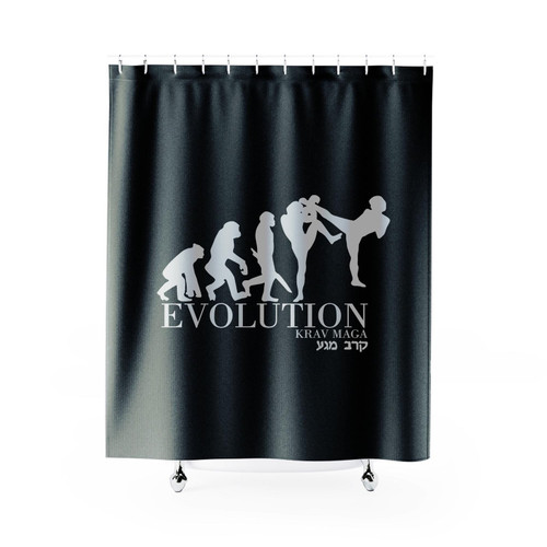Krav Maga Evolution Shower Curtain