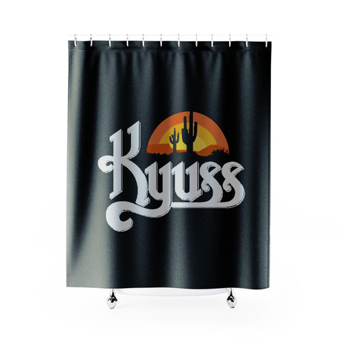 Kyuss Band Desert Logo Shower Curtain