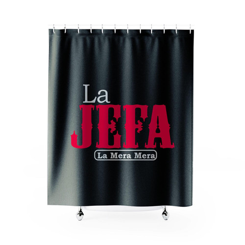 La Jefa The Boss Mexican Style Shower Curtain