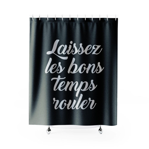 Laissez Les Bons Temps Rouler Mardi Gras Shower Curtain