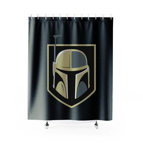 Las Vegas Golden Knights Hockey And Boba Fett 1 Shower Curtain