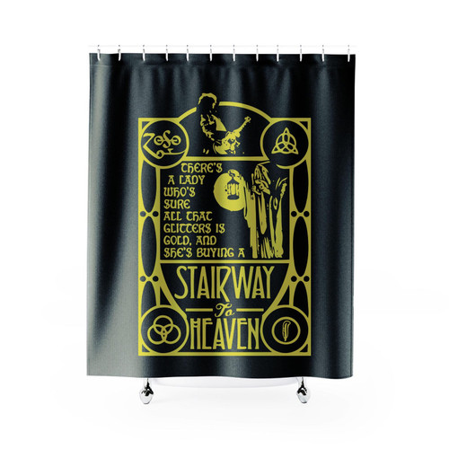 Led Zeppelin Inspired Stairway Shower Curtain
